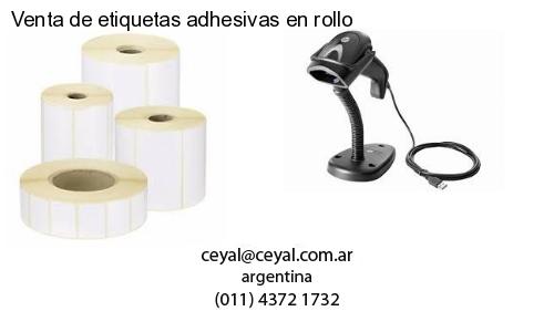 Venta de etiquetas adhesivas en rollo