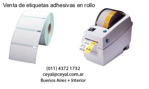 Venta de etiquetas adhesivas en rollo