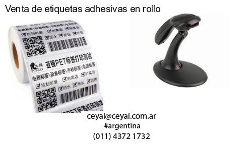 Venta de etiquetas adhesivas en rollo