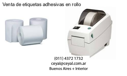 Venta de etiquetas adhesivas en rollo