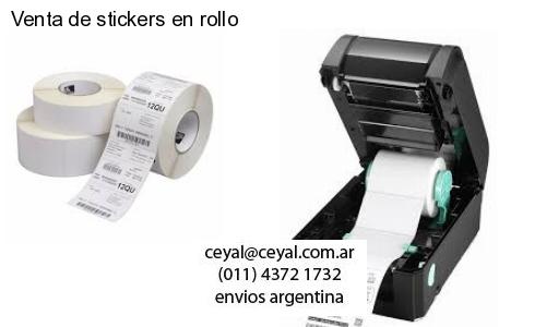 Venta de stickers en rollo