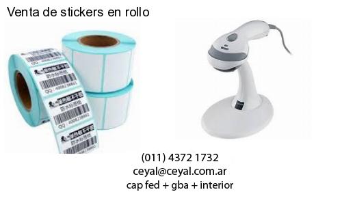 Venta de stickers en rollo