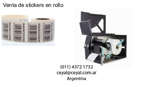 Venta de stickers en rollo