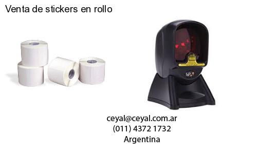 Venta de stickers en rollo