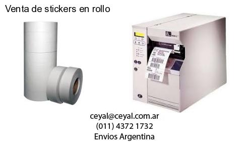 Venta de stickers en rollo