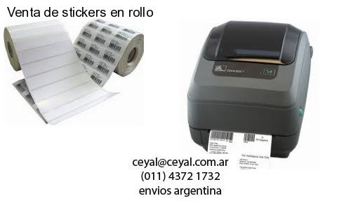 Venta de stickers en rollo