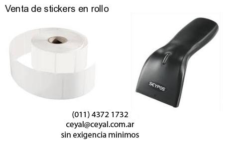 Venta de stickers en rollo