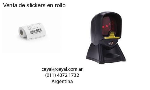 Venta de stickers en rollo