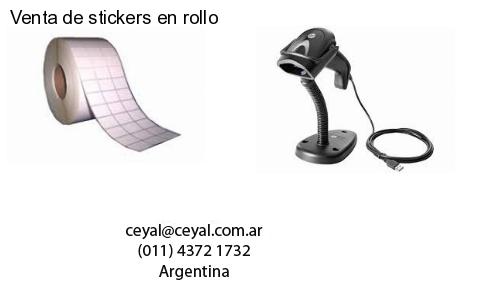 Venta de stickers en rollo