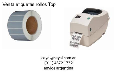 Venta etiquetas rollos Top