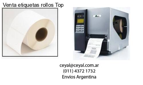 Venta etiquetas rollos Top