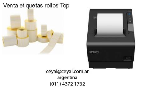 Venta etiquetas rollos Top