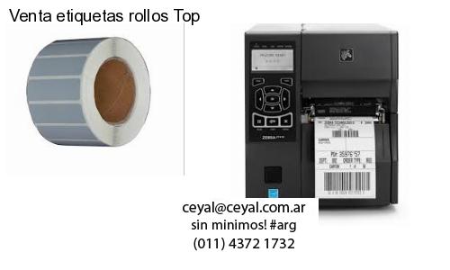 Venta etiquetas rollos Top