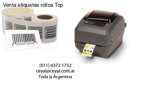 Venta etiquetas rollos Top