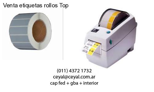 Venta etiquetas rollos Top