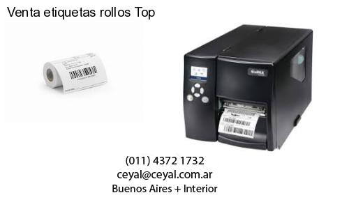 Venta etiquetas rollos Top