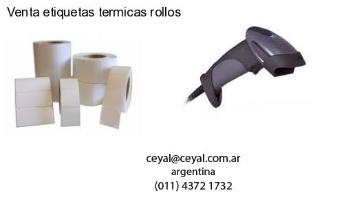 Venta etiquetas termicas rollos