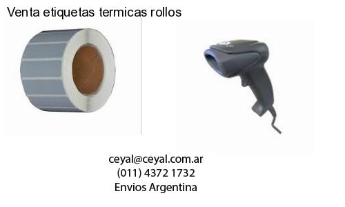 Venta etiquetas termicas rollos