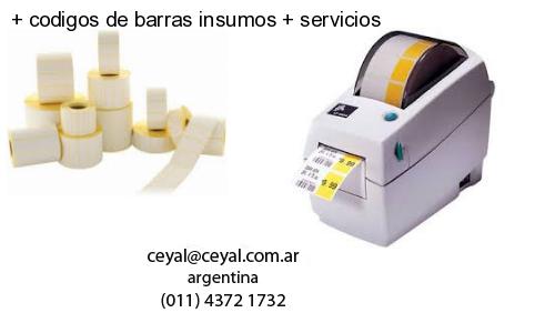 codigos de barras insumos servicios