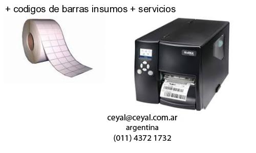   codigos de barras insumos   servicios