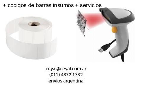   codigos de barras insumos   servicios