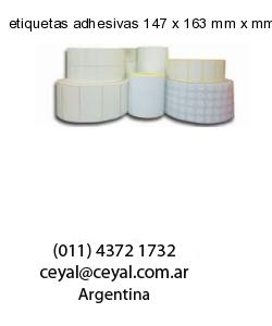etiquetas adhesivas 147 x 163 mm x mm