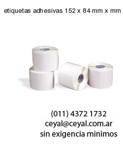 etiquetas adhesivas 152 x 84 mm x mm