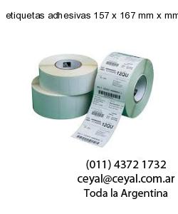 etiquetas adhesivas 157 x 167 mm x mm