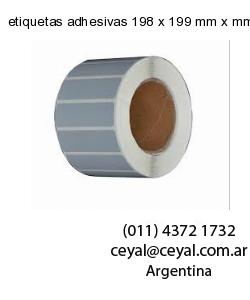 etiquetas adhesivas 198 x 199 mm x mm