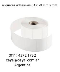 etiquetas adhesivas 54 x 73 mm x mm
