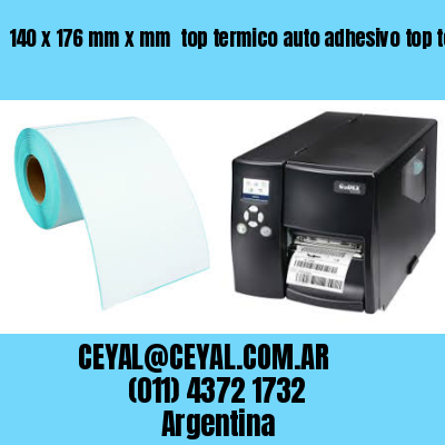 140 x 176 mm x mm  top termico auto adhesivo top termico adesivo