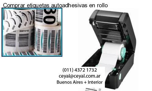Comprar etiquetas autoadhesivas en rollo