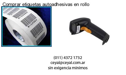 Comprar etiquetas autoadhesivas en rollo