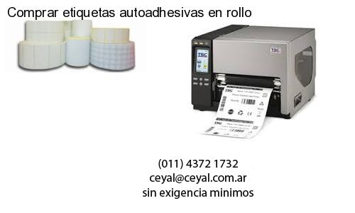 Comprar etiquetas autoadhesivas en rollo