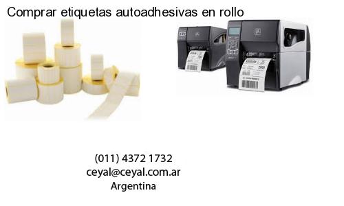 Comprar etiquetas autoadhesivas en rollo