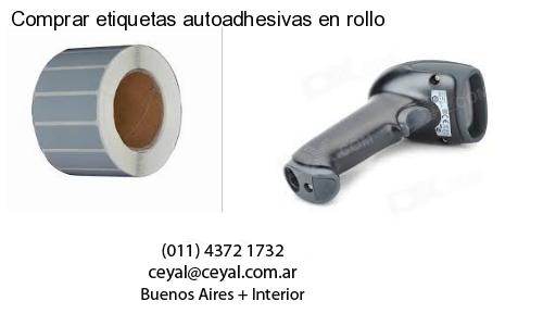 Comprar etiquetas autoadhesivas en rollo