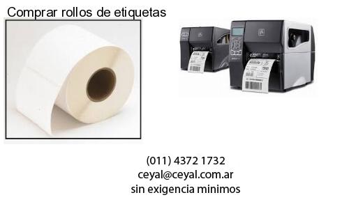 Comprar rollos de etiquetas