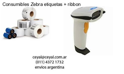 Consumibles Zebra etiquetas   ribbon
