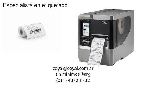 Especialista en etiquetado