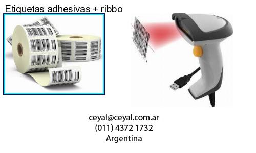 Etiquetas adhesivas   ribbo