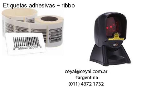 Etiquetas adhesivas   ribbo