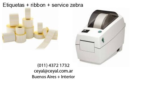 Etiquetas   ribbon   service zebra