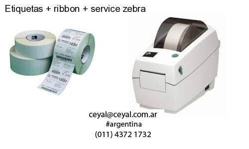 Etiquetas   ribbon   service zebra