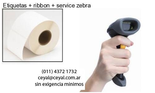 Etiquetas   ribbon   service zebra