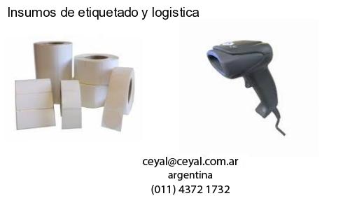 Insumos de etiquetado y logistica