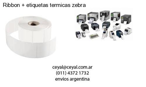 Ribbon   etiquetas termicas zebra