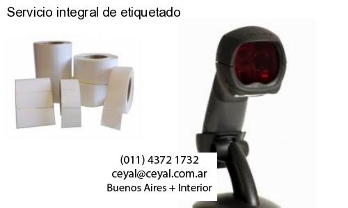 Servicio integral de etiquetado