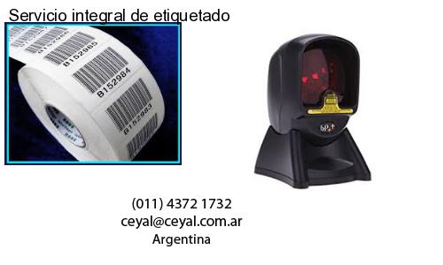 Servicio integral de etiquetado