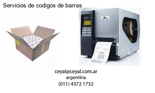 Servicios de codigos de barras