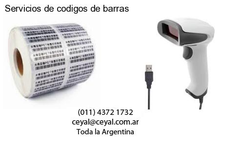 Servicios de codigos de barras